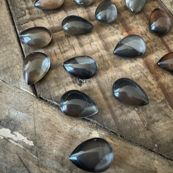 5pc Teardrop Mood Changing Cabochons 10x14mm - Picture 3 of 3